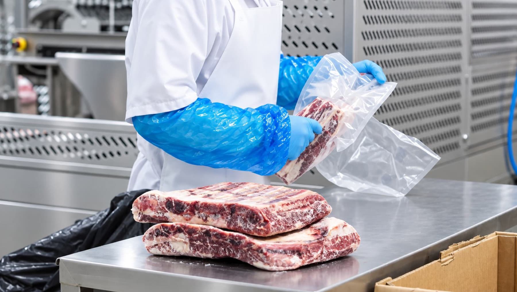 Proceso de envasado de productos cárnicos